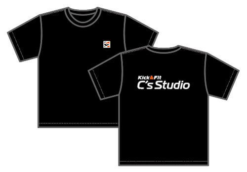 Tシャツ 黒 (S/M/L)：イメージ画像